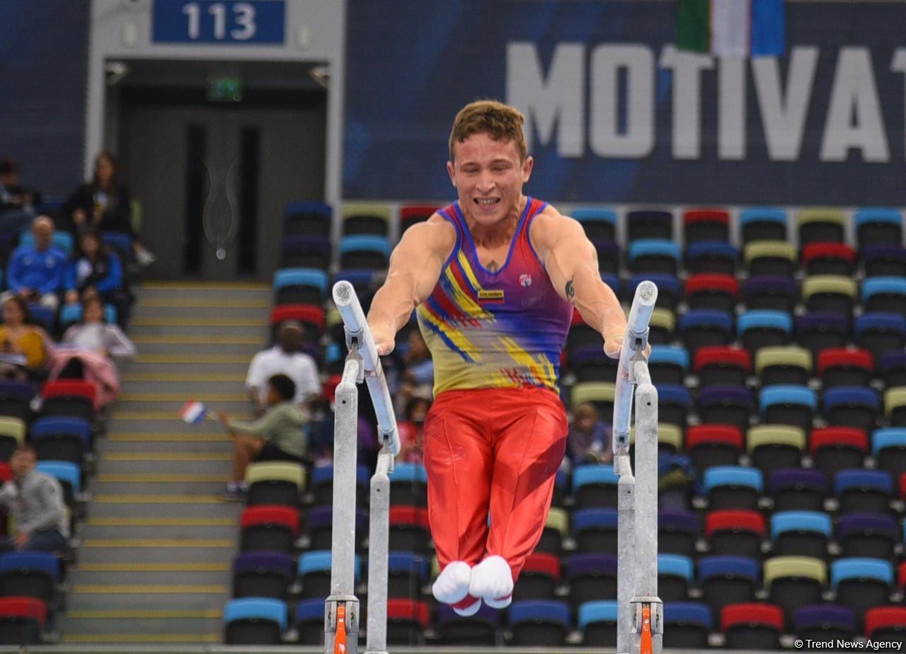 Third day of FIG Artistic Gymnastics Apparatus World Cup kicks off in Baku (PHOTO)