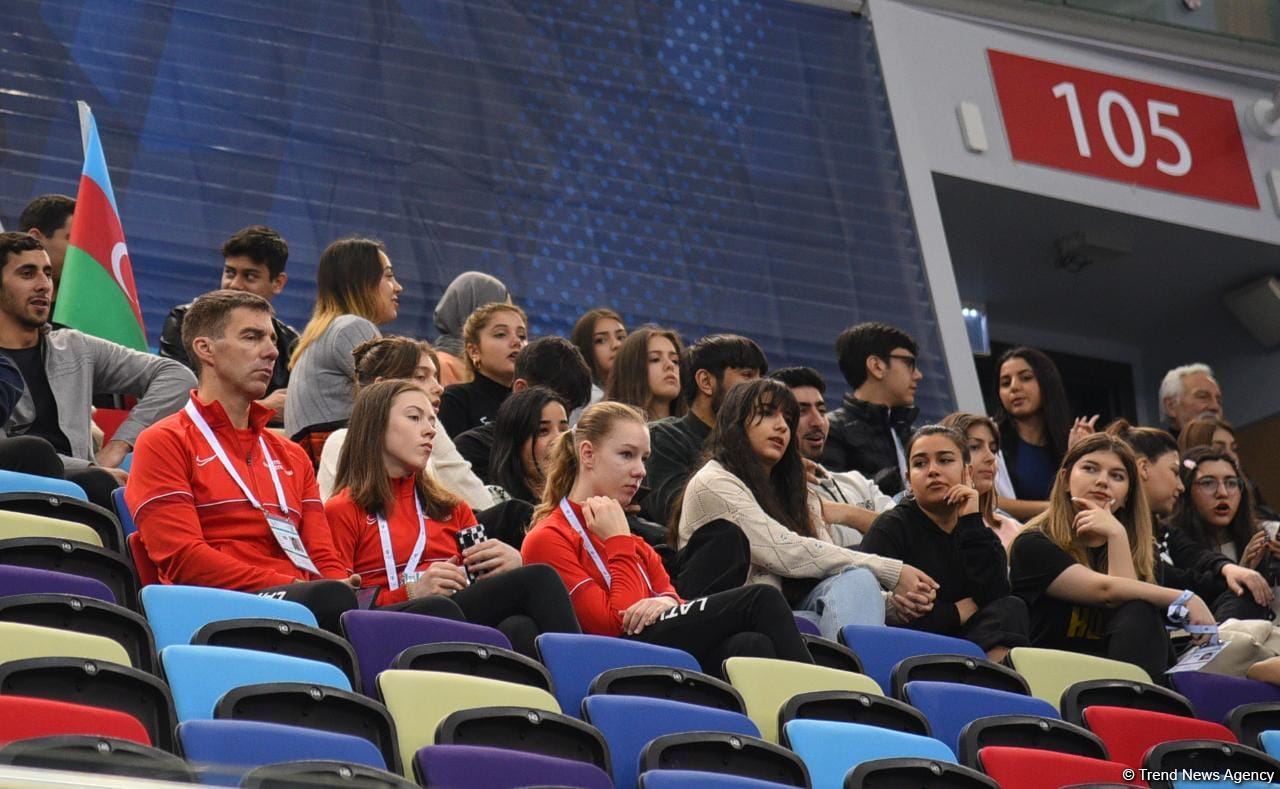 Third day of FIG Artistic Gymnastics Apparatus World Cup kicks off in Baku (PHOTO)