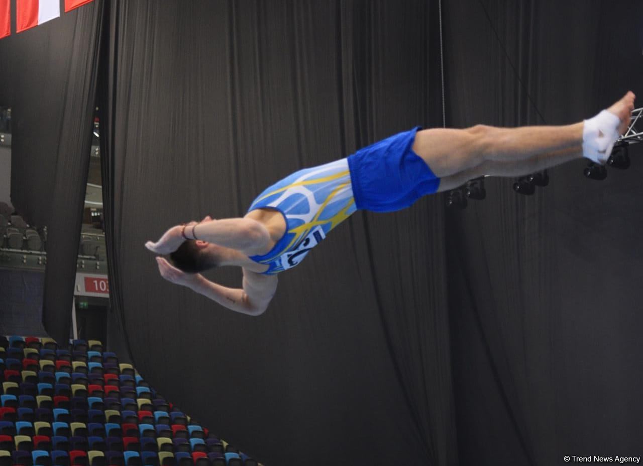 Third day of FIG Artistic Gymnastics Apparatus World Cup kicks off in Baku (PHOTO)