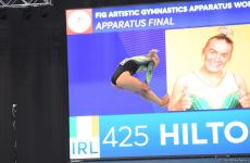 Best moments of final day of Gymnastics World Cup in Baku (PHOTO)