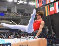 Best moments of final day of Gymnastics World Cup in Baku (PHOTO)