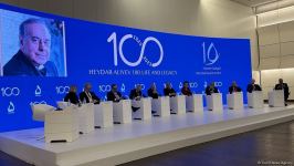 Baku hosts event themed "Heydar Aliyev - 100: life and heritage" (PHOTO)