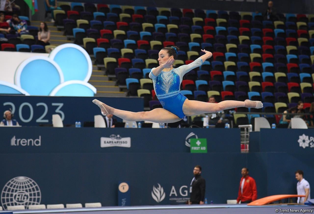 Best moments of final day of Gymnastics World Cup in Baku (PHOTO)