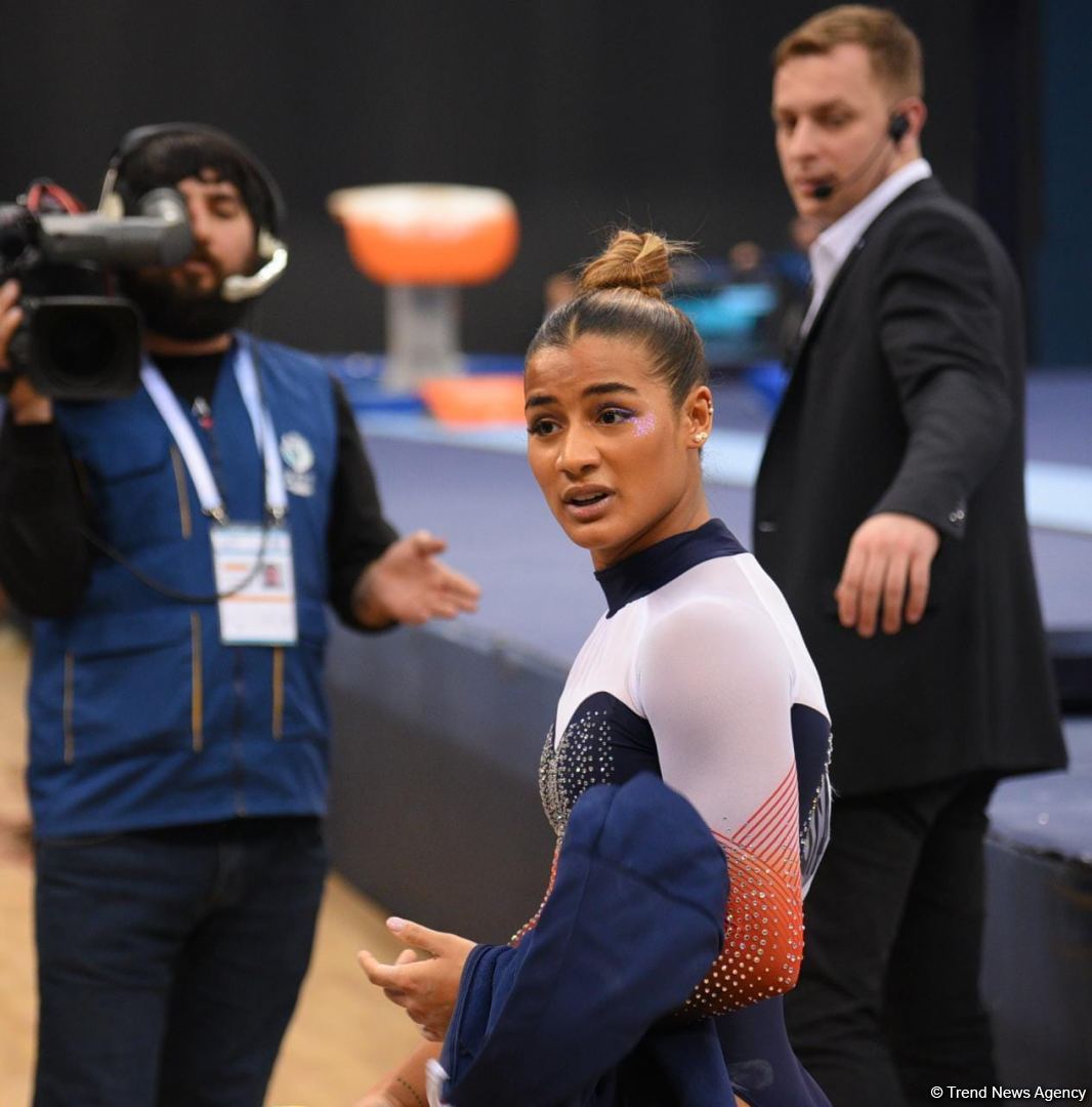 Best moments of final day of Gymnastics World Cup in Baku (PHOTO)