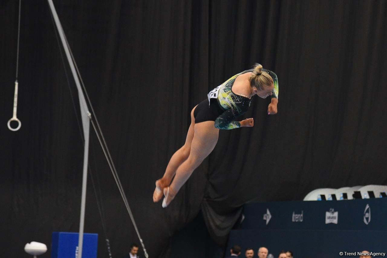 Best moments of final day of Gymnastics World Cup in Baku (PHOTO)