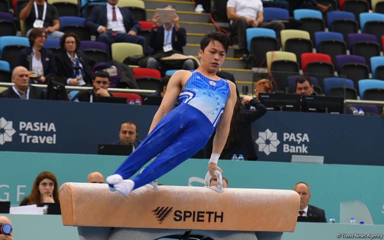 Best moments of final day of Gymnastics World Cup in Baku (PHOTO)