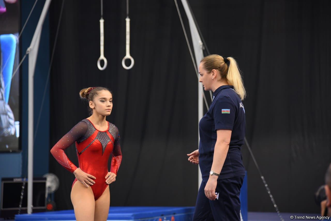 Best moments of final day of Gymnastics World Cup in Baku (PHOTO)