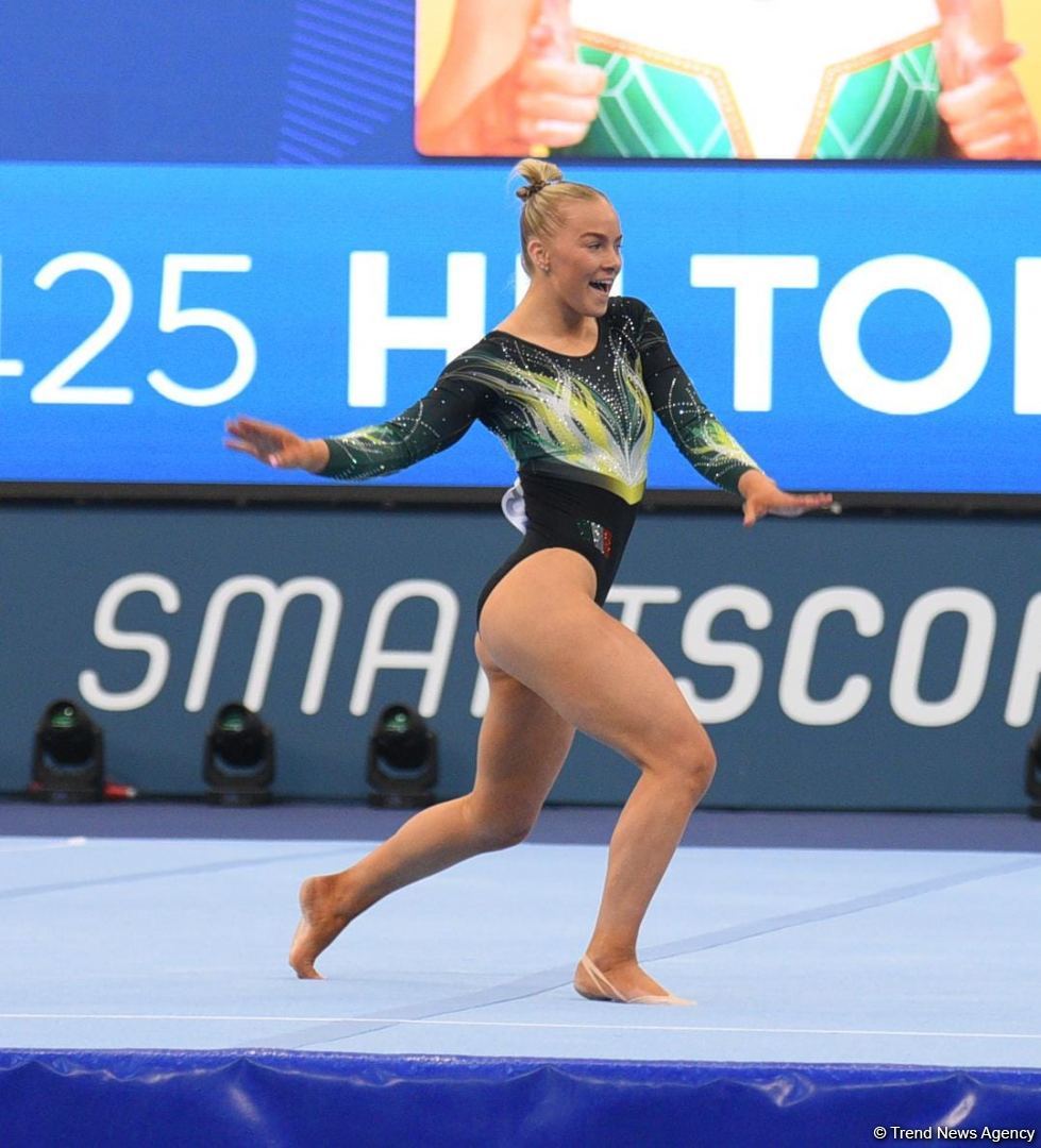 Best moments of final day of Gymnastics World Cup in Baku (PHOTO)