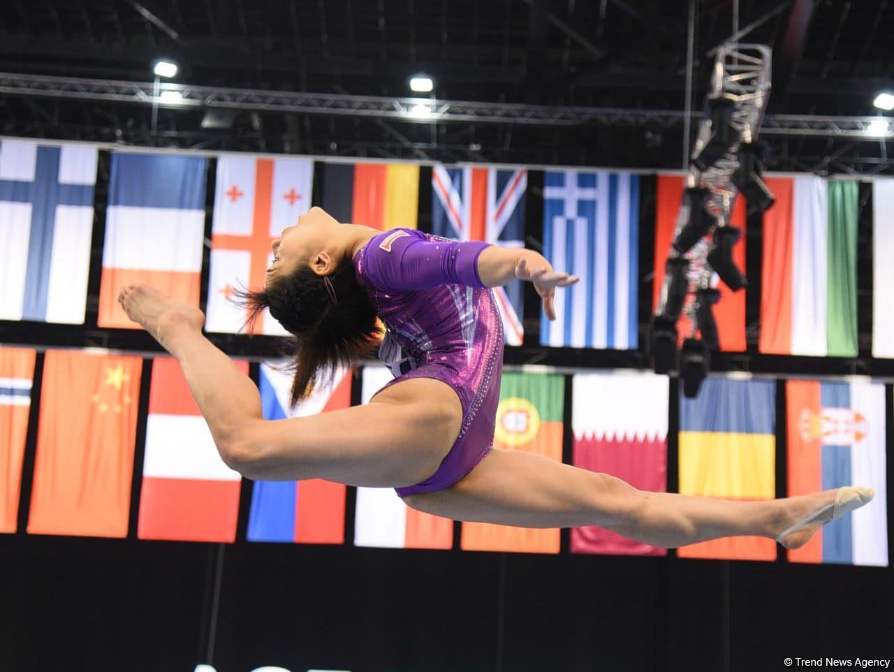 Best moments of final day of Gymnastics World Cup in Baku (PHOTO)