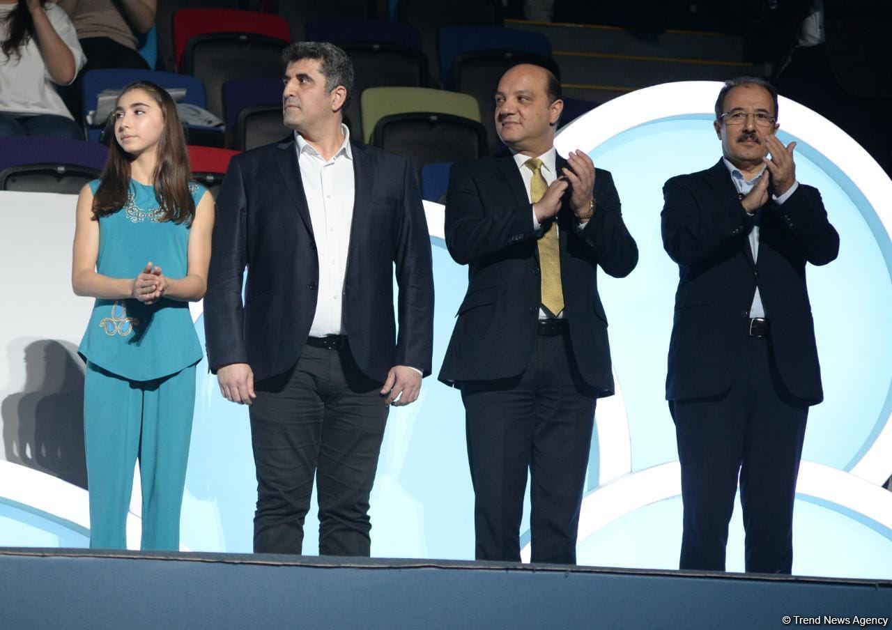 Baku hosts awarding ceremony for FIG Artistic Gymnastics World Cup winners (PHOTO)