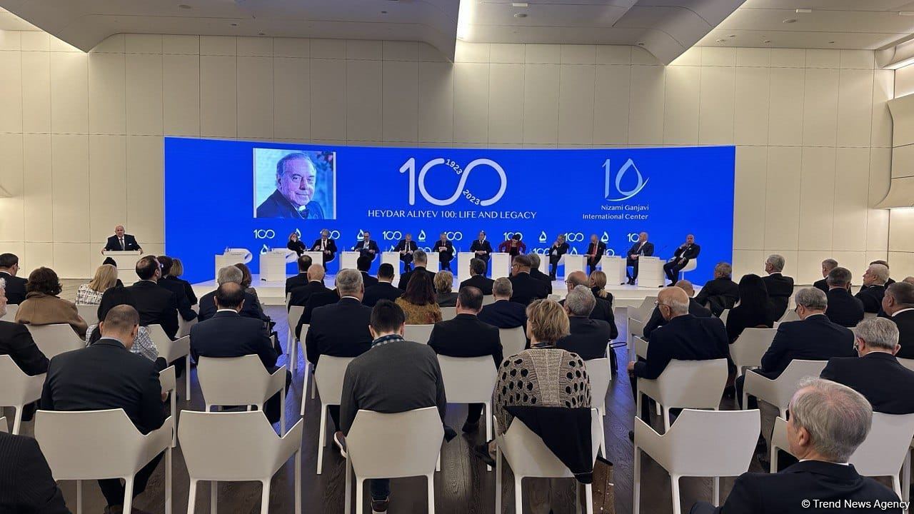 Baku hosts event themed "Heydar Aliyev - 100: life and heritage" (PHOTO)