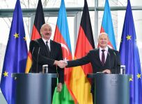 President Ilham Aliyev, Chancellor Olaf Scholz hold joint press conference (PHOTO/VIDEO)
