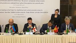 Signing ceremony for document on transit facilitation along 'East-West' Corridor takes place in Baku (PHOTO)