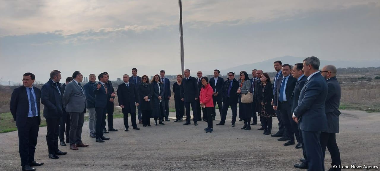 UN delegation gets acquainted with progress of restoration work in Azerbaijan's Aghdam (PHOTO)