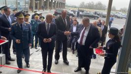 Azerbaijan commissions "Khanoba" customs post on border with Russia after reconstruction (PHOTO/VIDEO)