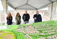 President Ilham Aliyev, First Lady Mehriban Aliyeva visit Tartar district (PHOTO/VIDEO)