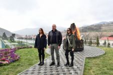 President Ilham Aliyev lights Novruz bonfire in Talish village, congratulates Azerbaijani people on holiday (PHOTO)