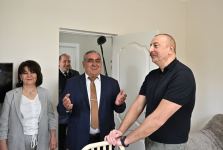 President Ilham Aliyev, First Lady Mehriban Aliyeva visit Tartar district (PHOTO/VIDEO)