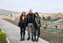 President Ilham Aliyev, First Lady Mehriban Aliyeva visit Tartar district (PHOTO/VIDEO)