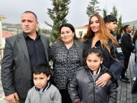 President Ilham Aliyev, First Lady Mehriban Aliyeva visit Tartar district (PHOTO/VIDEO)