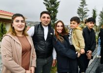 President Ilham Aliyev, First Lady Mehriban Aliyeva visit Tartar district (PHOTO/VIDEO)