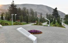 President Ilham Aliyev, First Lady Mehriban Aliyeva visit Tartar district (PHOTO/VIDEO)