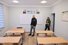 President Ilham Aliyev, First Lady Mehriban Aliyeva get acquainted with conditions in school in Sugovushan (PHOTO/VIDEO)