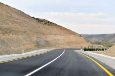 President Ilham Aliyev attends opening of Talish-Tapgaragoyunlu-Gashalti sanatorium road (PHOTO/VIDEO)