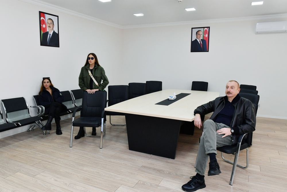 President Ilham Aliyev, First Lady Mehriban Aliyeva visit Tartar district (PHOTO/VIDEO)