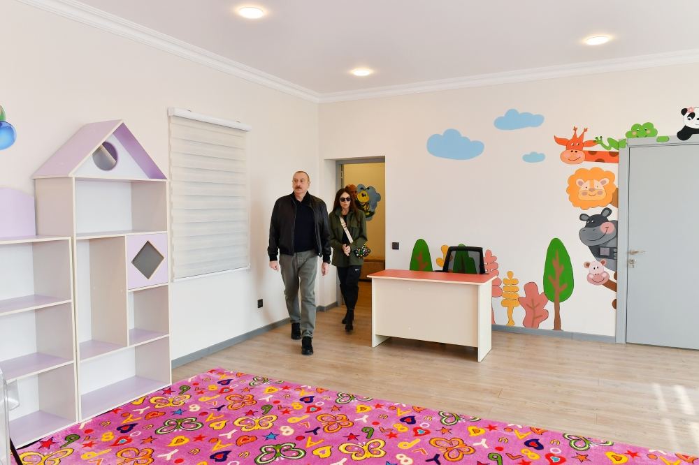 President Ilham Aliyev, First Lady Mehriban Aliyeva visit Tartar district (PHOTO/VIDEO)