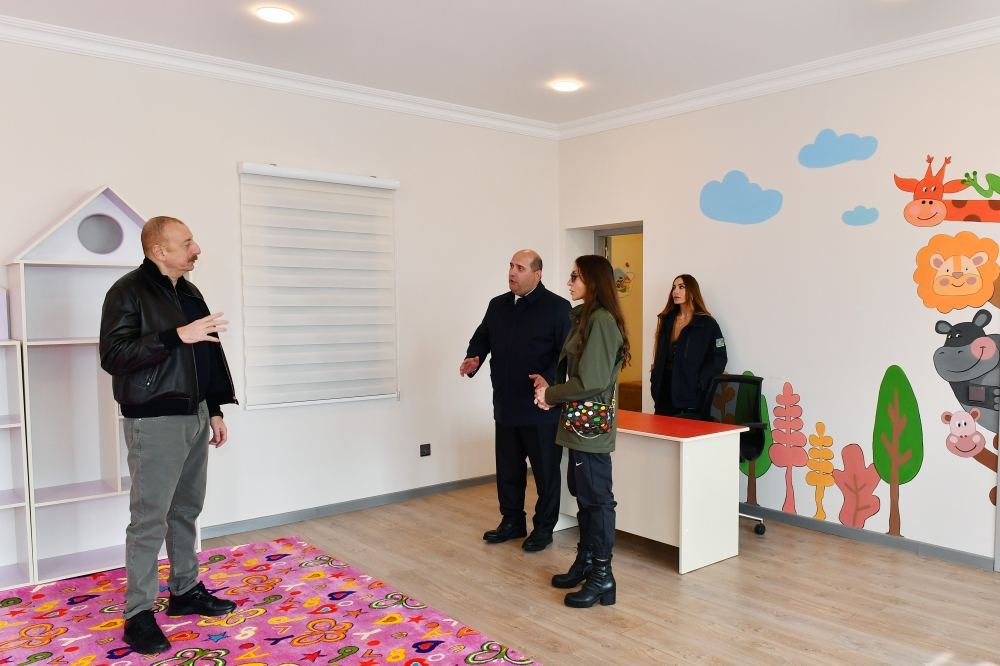President Ilham Aliyev, First Lady Mehriban Aliyeva visit Tartar district (PHOTO/VIDEO)