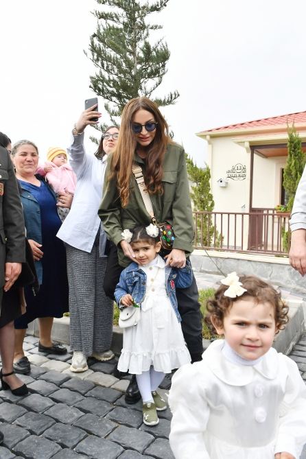President Ilham Aliyev, First Lady Mehriban Aliyeva visit Tartar district (PHOTO/VIDEO)
