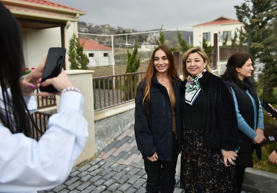 President Ilham Aliyev, First Lady Mehriban Aliyeva visit Tartar district (PHOTO/VIDEO)