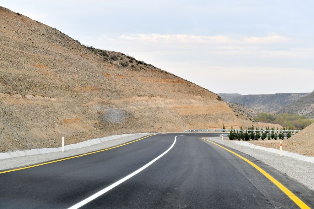 President Ilham Aliyev attends opening of Talish-Tapgaragoyunlu-Gashalti sanatorium road (PHOTO/VIDEO)
