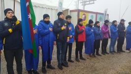 Peaceful protest of Azerbaijani eco-activists continues on Lachin-Khankendi road (PHOTO)