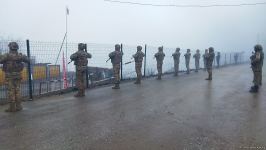 Peaceful protest of Azerbaijani eco-activists continues on Lachin-Khankendi road (PHOTO)