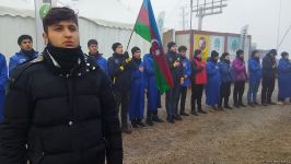 Peaceful protest of Azerbaijani eco-activists continues on Lachin-Khankendi road (PHOTO)