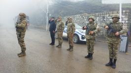 Peaceful protest of Azerbaijani eco-activists continues on Lachin-Khankendi road (PHOTO)