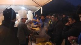 Festive bonfire lit in Azerbaijan’s Shusha