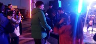 Festive bonfire lit in Azerbaijan’s Shusha
