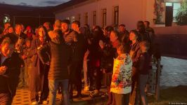 Festive bonfire was lit in Azerbaijan's Terter village