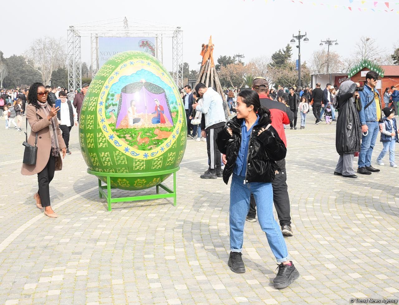 Baku residents celebrating Novruz holiday (PHOTO)