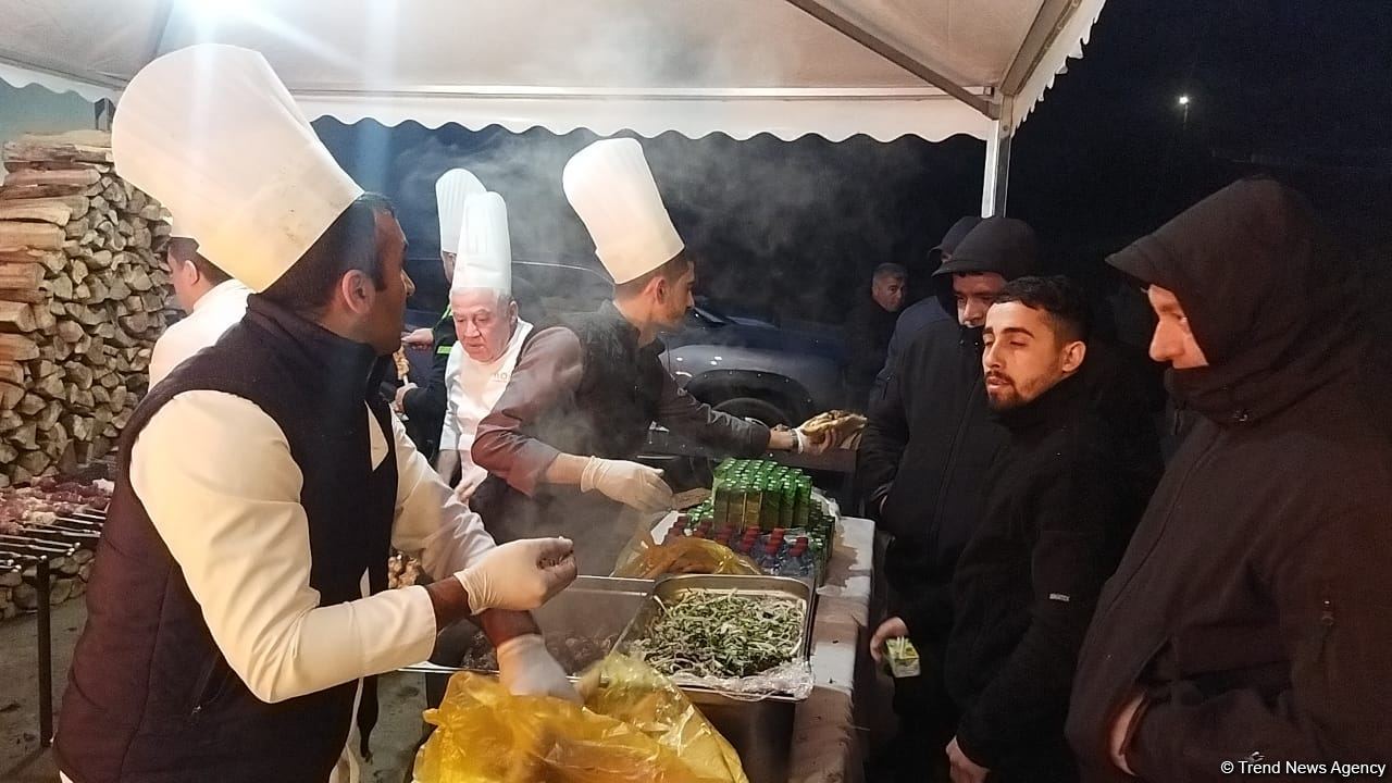 Festive bonfire lit in Azerbaijan’s Shusha