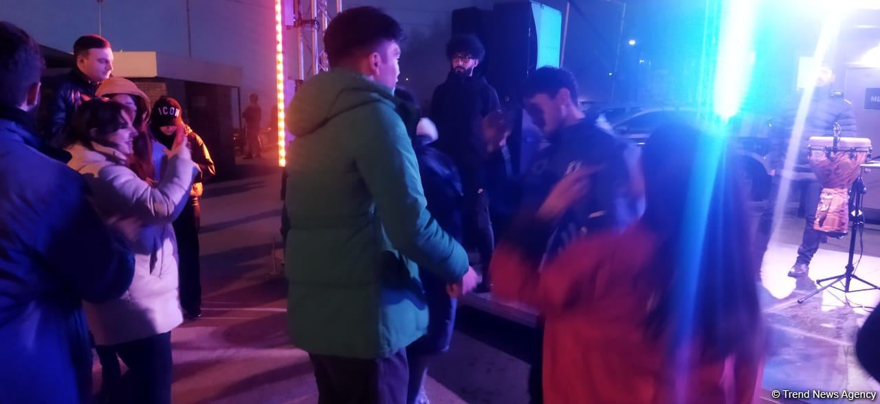 Festive bonfire lit in Azerbaijan’s Shusha