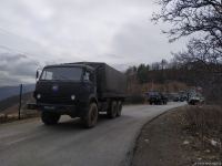 Convoy of Russian peacekeepers moves freely along Azerbaijan's Lachin-Khankendi road (PHOTO)