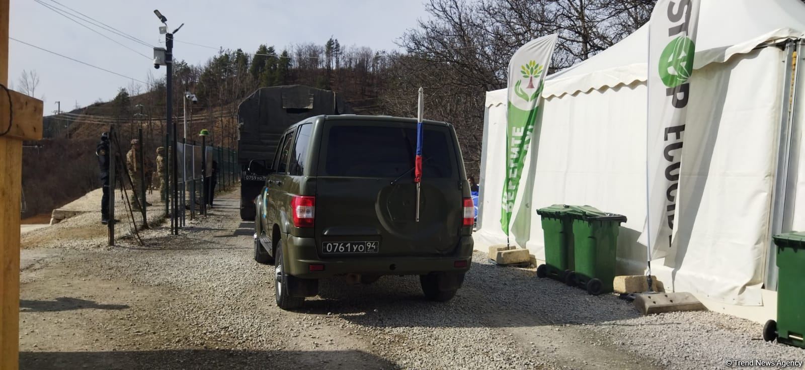 Convoy of Russian peacekeepers moves freely along Azerbaijan's Lachin-Khankendi road (PHOTO)