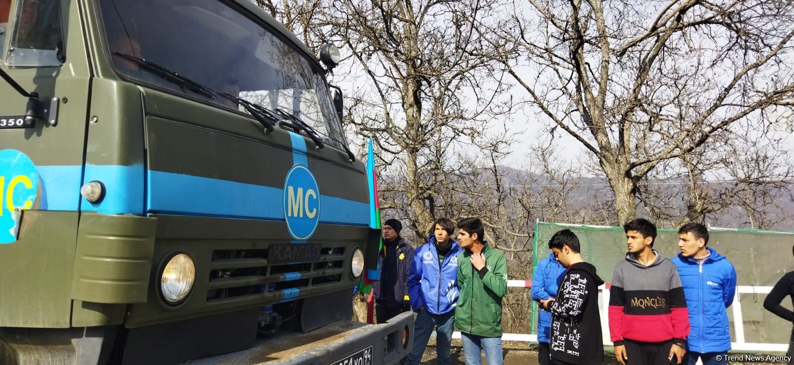 Convoy of Russian peacekeepers moves freely along Azerbaijan's Lachin-Khankendi road (PHOTO)