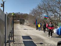 Convoy of Russian peacekeepers moves freely along Azerbaijan's Lachin-Khankendi road (PHOTO)