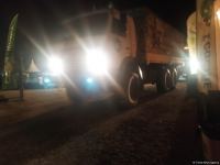 Vehicles of Russian peacekeepers pass freely along Azerbaijan's Lachin-Khankendi road (PHOTO)