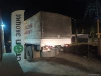Vehicles of Russian peacekeepers pass freely along Azerbaijan's Lachin-Khankendi road (PHOTO)